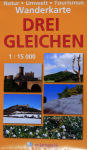 Wanderkarte 'Drei Gleichen' mit ausfhrlichen Infos zu Landschaft, Burgen, Klima, Flora, Fauna und Geologie