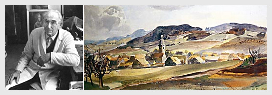 Otto Kn�pfer 'Das Dorf Holzhausen'
