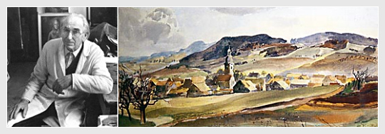 Otto Knöpfer 'Das Dorf Holzhausen'